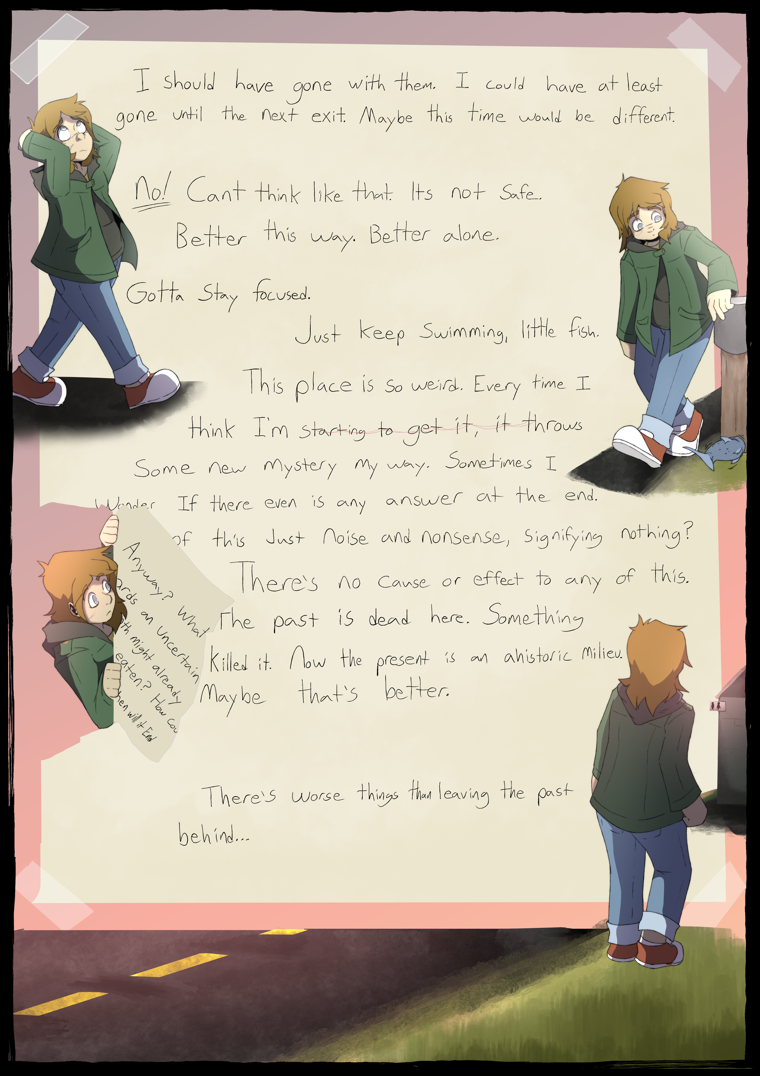 All these words, just to stop me from filling the page. As if that's ever worked...