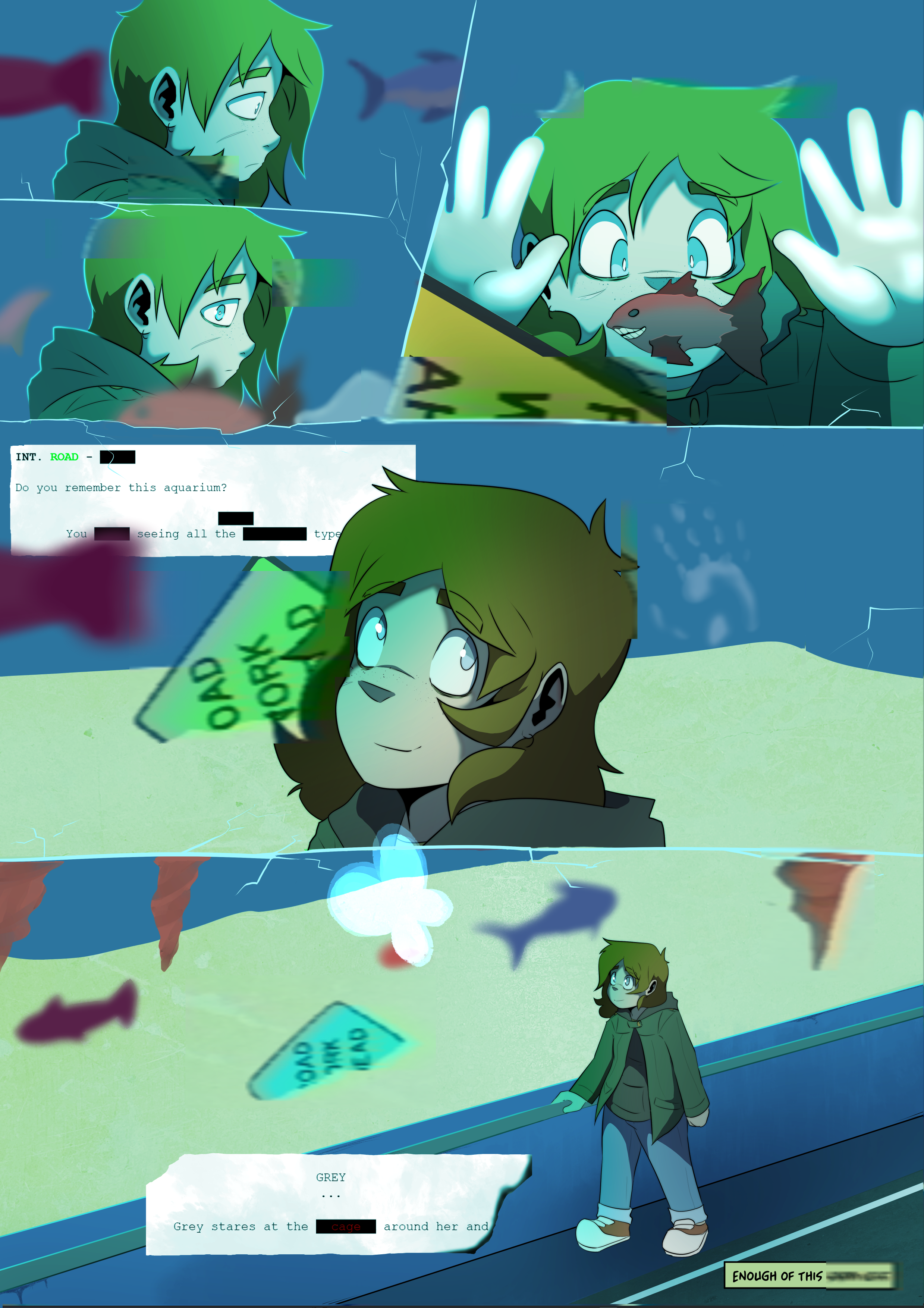 I can see you too, you know. In every mirror. I can see you too, you know. In every mirror.